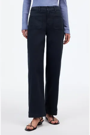 Madewell The Emmett Patch Pocket Wide Leg Pants in at Nordstrom, Size 27