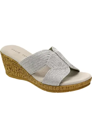 David Tate Vibe Wedge Slide Sandal in at Nordstrom, Size 8