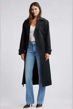 Open Edit Belted Trench Coat in at Nordstrom, Size Xx-Small