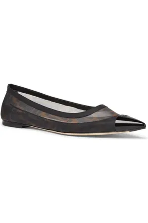 Fendi Colibri Pointed Toe Ballet Flat in at Nordstrom, Size 5Us