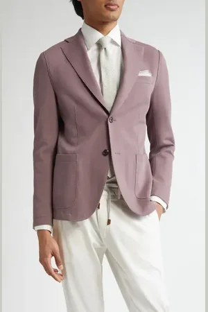 ELEVENTY Unstructured Cotton Stretch Blend Sport Coat in at Nordstrom, Size 36 Us