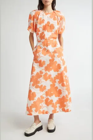 Marimekko Anatomia Ketunleip?? Cotton & Linen Dress in at Nordstrom, Size 10 Us