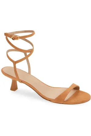 Stuart Weitzman Nudist Wrap Sandal in at Nordstrom, Size 5