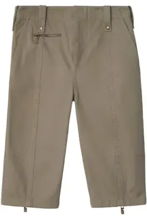 Burberry Cotton Capri Trousers in at Nordstrom, Size 4