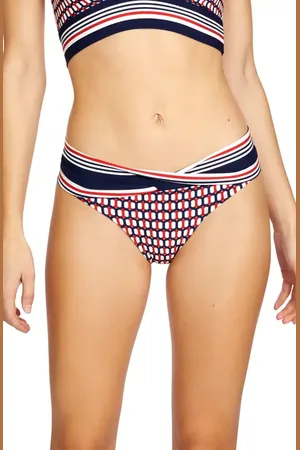 Robin Piccone Simone Twist Hipster Bikini Bottoms in at Nordstrom, Size Small