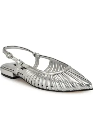 Nine West Duria Slingback Flat in at Nordstrom, Size 10