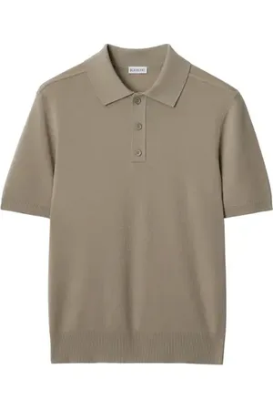 Burberry B Crest Wool Polo Shirt in at Nordstrom, Size Xxx-Large S