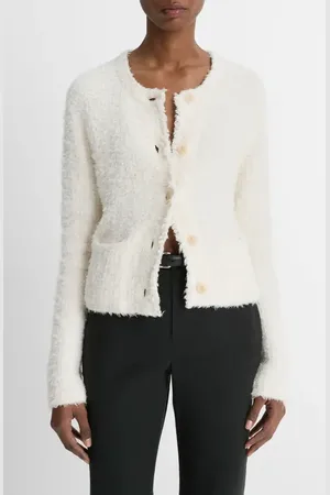Vince Eyelash Knit Cardigan in at Nordstrom, Size X-Small