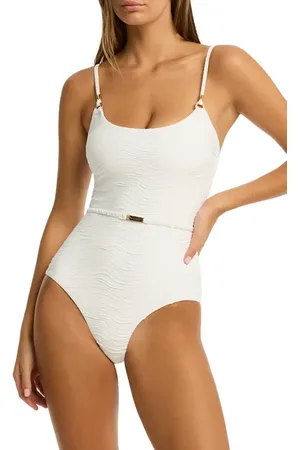 SEA LEVEL De Soleil Scoop One-Piece Swimsuit in at Nordstrom, Size 8