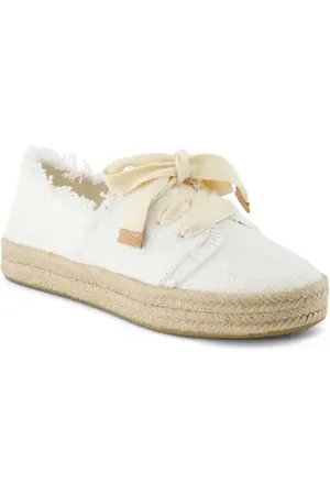 TOMS Carolina Lace-Up Espadrille in at Nordstrom, Size 8
