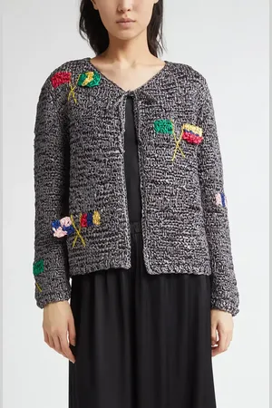 BODE Promenade Crochet Cardigan in at Nordstrom, Size Large