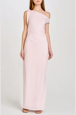 WAYF Say Less Ruched One-Shoulder Maxi Dress in at Nordstrom, Size Medium