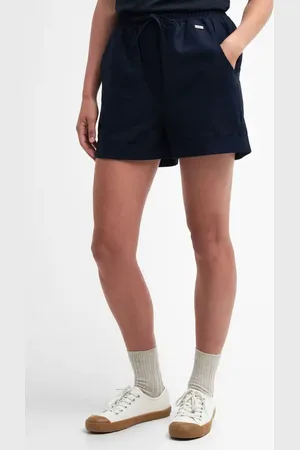 Barbour Elsden Tie Waist Shorts in at Nordstrom, Size 14 Us