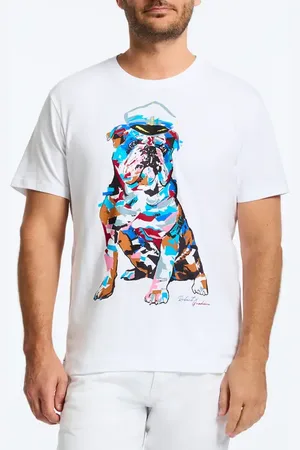 Robert Graham Captain Graham Cotton Graphic T-Shirt in at Nordstrom, Size Xxx-Large