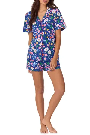 BedHead Print Stretch Organic Cotton Jersey Short Pajamas in at Nordstrom, Size X-Small