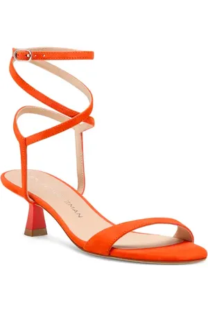 Stuart Weitzman Nudist Wrap Sandal in at Nordstrom, Size 9.5