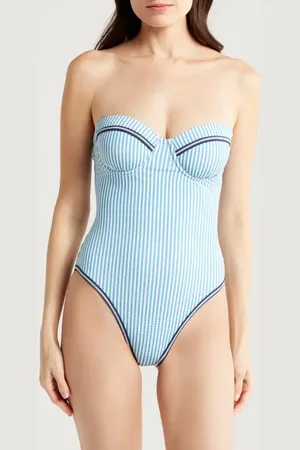 Solid The Alma Underwire One-Piece Swimsuit in at Nordstrom, Size X-Small