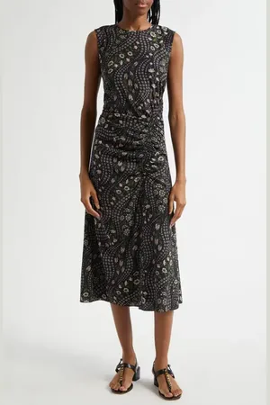 VERONICA BEARD Viviana Mixed Floral Print Stretch Silk Dress in at Nordstrom, Size 6