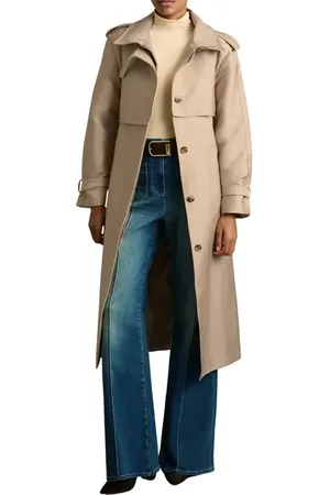 Reiss August Trench Coat in at Nordstrom, Size 0 Us