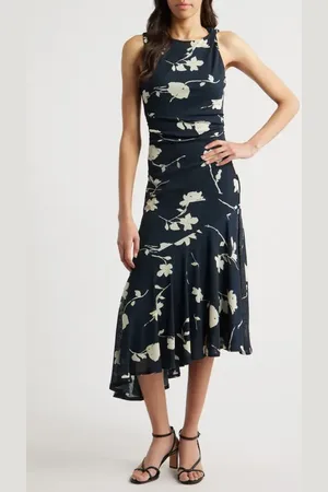 Rails Daija Floral Print Midi Dress in at Nordstrom, Size Small