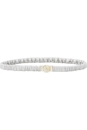 Sandro Elasticated leather belt in at Nordstrom, Size Large