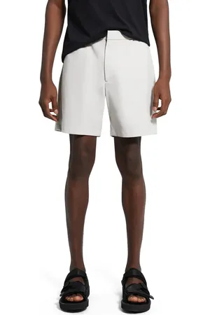 THEORY Curtis Slim Fit Internal Drawstring Shorts in at Nordstrom, Size 38R
