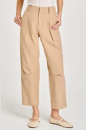 WAYF Otto Pleated Wide Leg Pants in at Nordstrom, Size X-Large