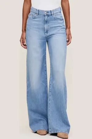 DL1961 Hepburn High Waist Wide Leg Jeans in at Nordstrom, Size 23