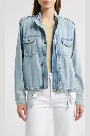 Rails Collins Denim Utility Jacket in at Nordstrom, Size Small