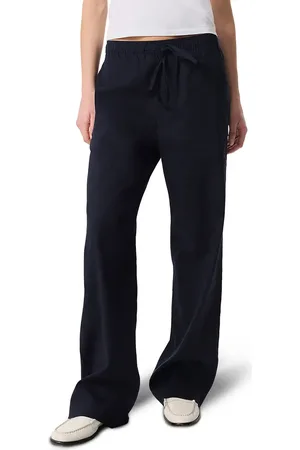 RAG&BONE Logan Drawstring Linen Blend Pants in at Nordstrom, Size Large