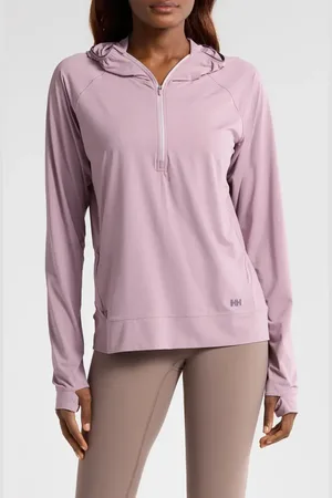 Helly Hansen Shine Solen Sun Half-Zip Hoodie in at Nordstrom, Size X-Small