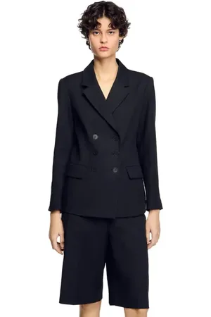 Sandro Double-breasted suit jacket in at Nordstrom, Size 40 Eu