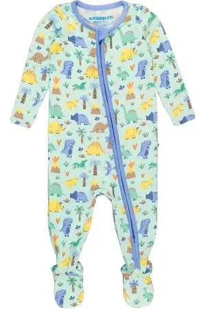RUGGEDBUTTS SoftSnooze Baby Boys One Piece Footie Pajamas in at Nordstrom, Size 3-6M