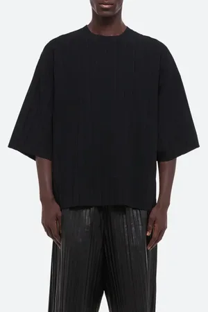Helmut Lang Oversize Pleated T-Shirt in at Nordstrom, Size Small