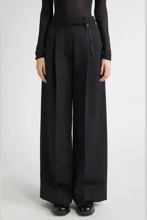 Simone Rocha Wide Leg Puddle Pants in at Nordstrom, Size 14