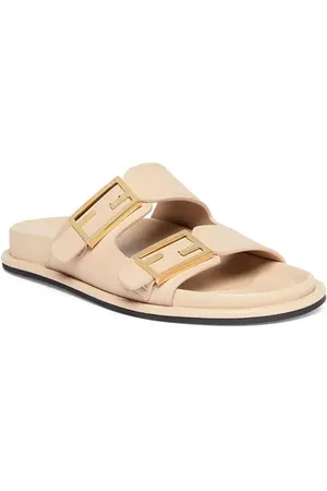 Fendi Feel Dual Strap Slide Sandal in at Nordstrom, Size 10Us