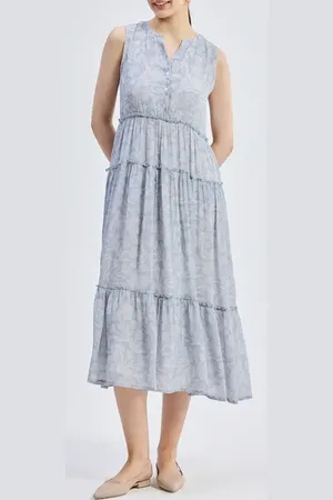 Reistor The Perfect Resort Floral Maxi in Periwinkle Blue in at Nordstrom, Size X-Small