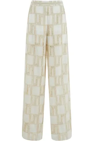 Nocturne Embroidered Pants in at Nordstrom, Size Medium