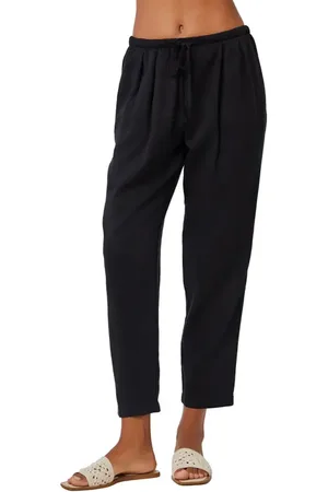 Bella Dahl Lina Pleated Drawstring Ankle Pants in at Nordstrom, Size Small
