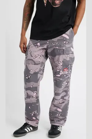 ICECREAM Dipped Camouflage Ripstop Cargo Pants in at Nordstrom, Size 32