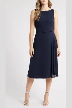 Eliza J Sleeveless Midi Dress in at Nordstrom, Size 0