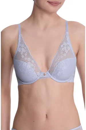 Natori Cherry Blossom Lace Plunge T-Shirt Bra in at Nordstrom, Size 34Dd