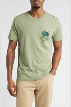 RVCA Agave Cotton Blend Graphic T-Shirt in at Nordstrom, Size Medium