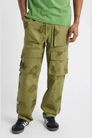 Billionaire Boys Club BB Conceal Cotton Herringbone Cargo Pants in at Nordstrom, Size Medium