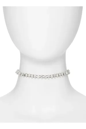 Saint Laurent Crystal Choker Necklace in at Nordstrom