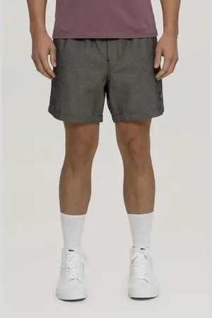 Maui & Sons Hinano Drawstring Cotton Twill Shorts in at Nordstrom, Size Medium