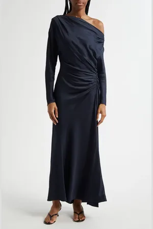 A.L.C. Piper Asymmetric Long Sleeve Dress in at Nordstrom, Size 10