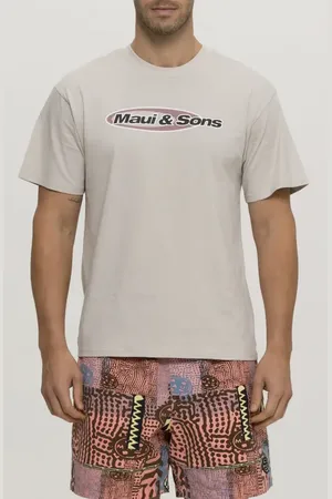 Maui & Sons Flying Disc Cotton Graphic T-Shirt in at Nordstrom, Size Xx-Large