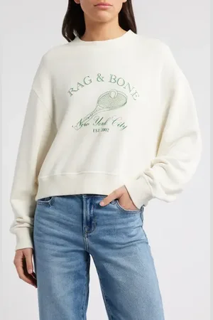 RAG&BONE Raquet Graphic Sweatshirt in at Nordstrom, Size Xx-Small
