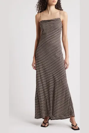 FAITHFULL THE BRAND Luisa Geo Print Maxi Dress in at Nordstrom, Size Medium